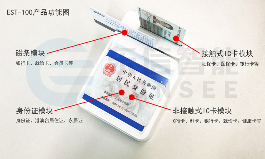 東信EST-100身份證社?？ㄗx卡器
